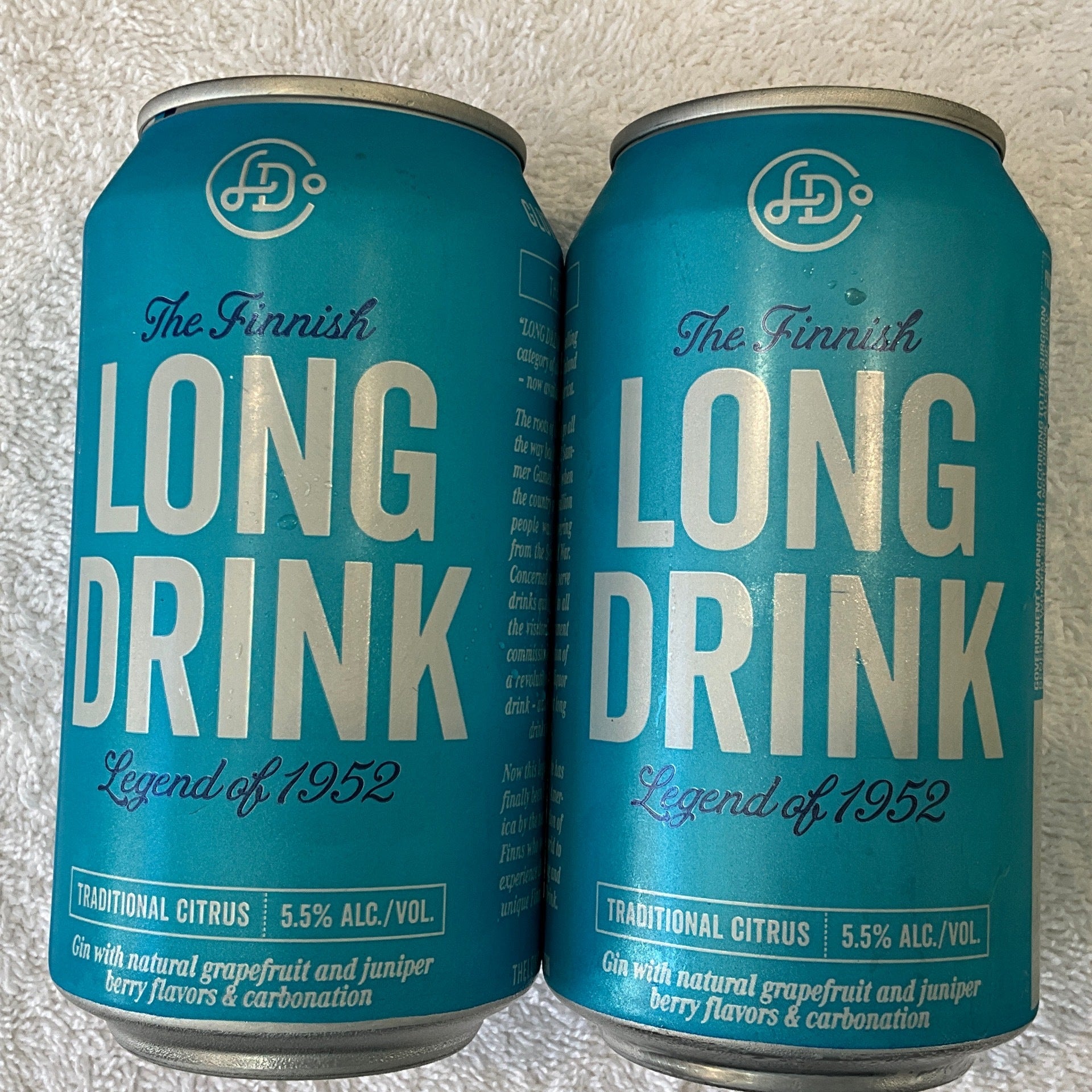 Long drink citrus 12oz